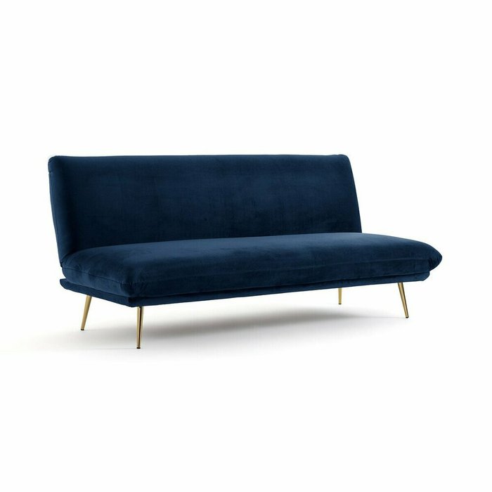 Диван-кровать Mollie синего цвета - купить Прямые диваны по цене 33748.0