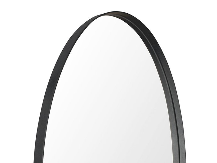Настенное зеркало Лила 50х90 в раме черного цвета  - купить Настенные зеркала по цене 33000.0