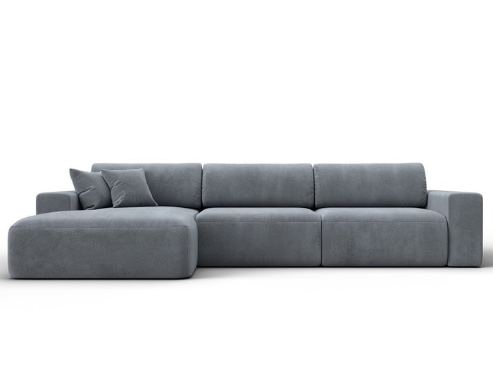 Угловой диван-кровать Лига 036 Классик Лонг серого цвета левый - купить Угловые диваны по цене 124990 Угловой диван-кровать Лига 036 Классик Лонг серого цвета левый - купить Угловые диваны по цене 124990