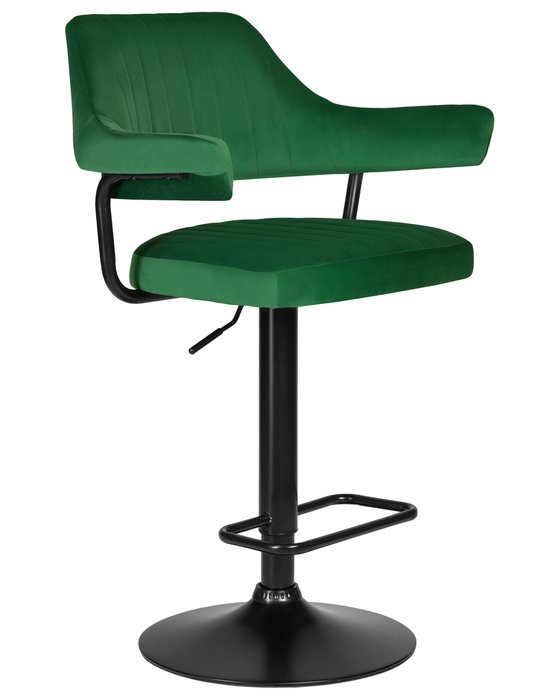 Барный стул Charly Black зеленого цвета - купить Барные стулья по цене 8940.0