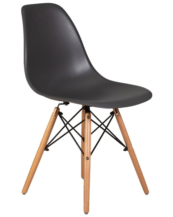 Стул обеденный тёмно-серого цвета - купить Обеденные стулья по цене 1500.0
