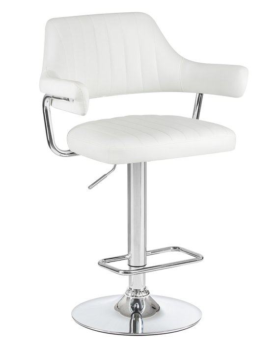 Стул барный Charly белого цвета - купить Барные стулья по цене 7570.0