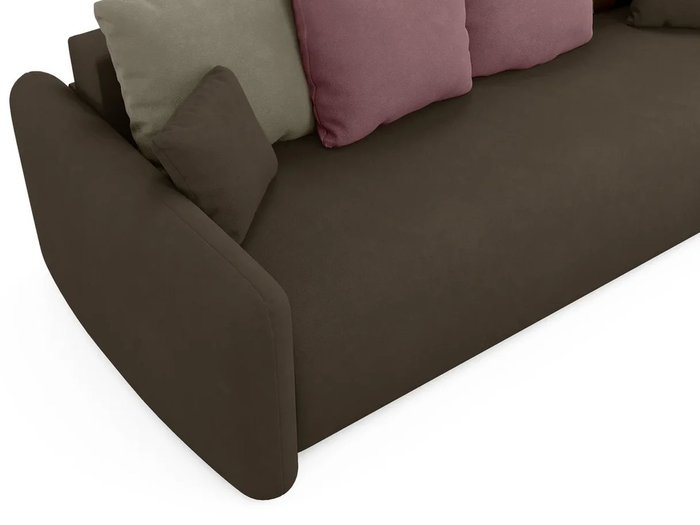 Диван-кровать ARTI коричневого цвета - лучшие Прямые диваны в INMYROOM