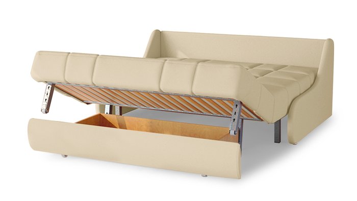 Диван-кровать Ван L кремового цвета  - лучшие Прямые диваны в INMYROOM
