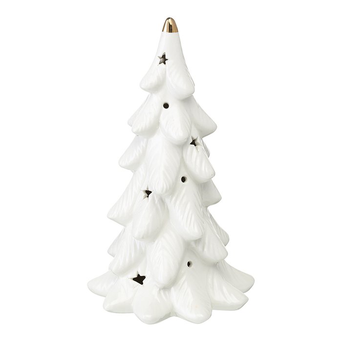 Декор новогодний с подсветкой Christmas shimmer белого цвета