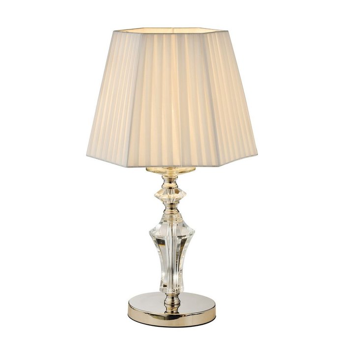 Настольная лампа Giardino с белым абажуром