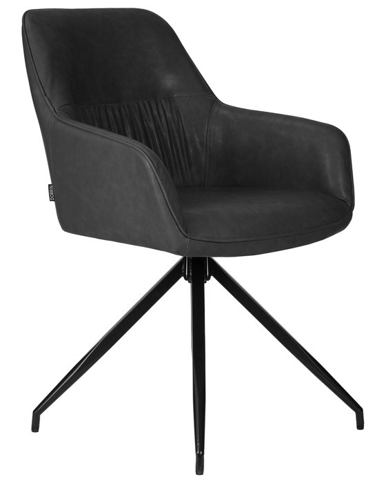Стул обеденный Daniel темно-серого цвета - купить Обеденные стулья по цене 14670.0
