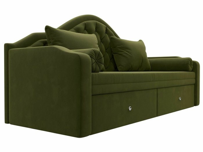 Диван-кровать Сойер зеленого цвета - лучшие Прямые диваны в INMYROOM