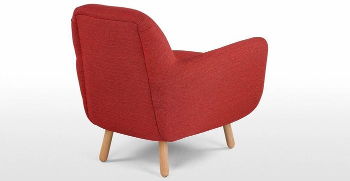 Кресло Jonah красного цвета - купить Интерьерные кресла по цене 46100.0
