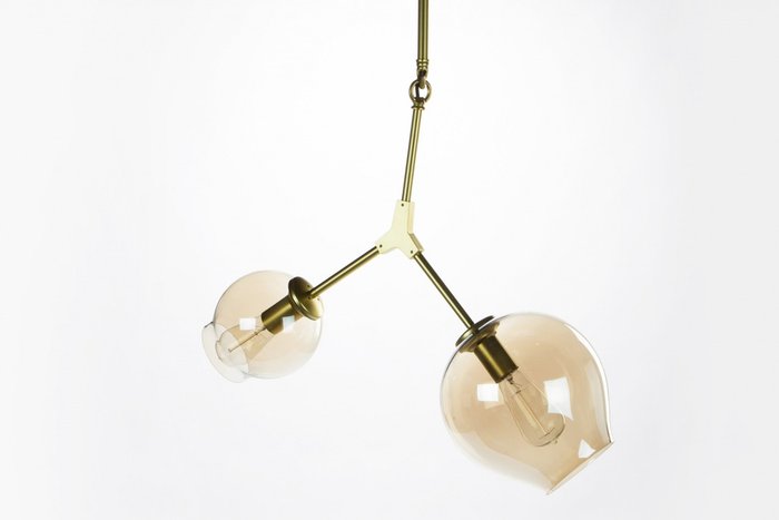 Подвесной светильник Branching Bubbles 2 лампы - лучшие Подвесные люстры в INMYROOM
