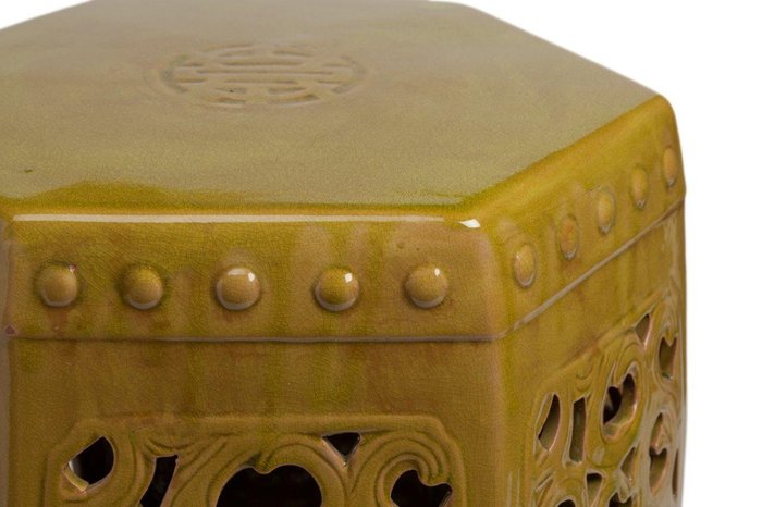 Керамический столик-табурет Design Stool Marsh в виде барабана  - купить Табуреты по цене 11730.0