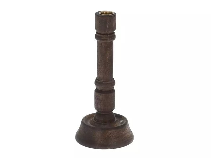 Подсвечник Browny Wood коричневого цвета Подсвечник Browny Wood коричневого цвета