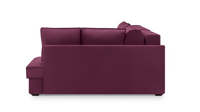 Угловой диван-кровать Колфилд фиолетового цвета - лучшие Угловые диваны в INMYROOM