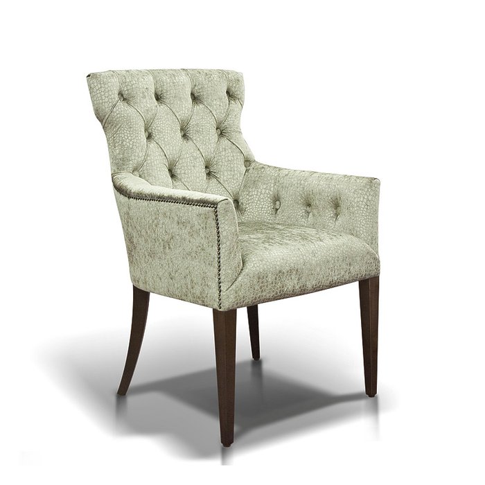 кресло "Byron" серо-зеленого цвета - лучшие Интерьерные кресла в INMYROOM