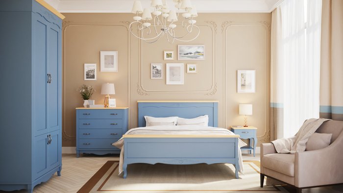  Кровать Кассис из массива бука 180х200 - лучшие Кровати для спальни в INMYROOM