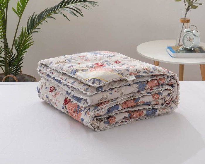 Одеяло Эрин 200х220 кремового цвета - купить Одеяла по цене 12720.0
