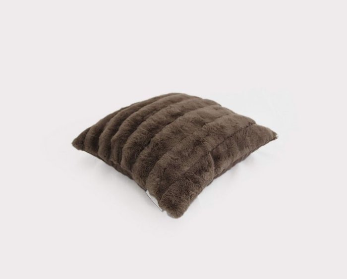 Наволочка Анабель 45х45 коричневого цвета - лучшие Чехлы для подушек в INMYROOM
