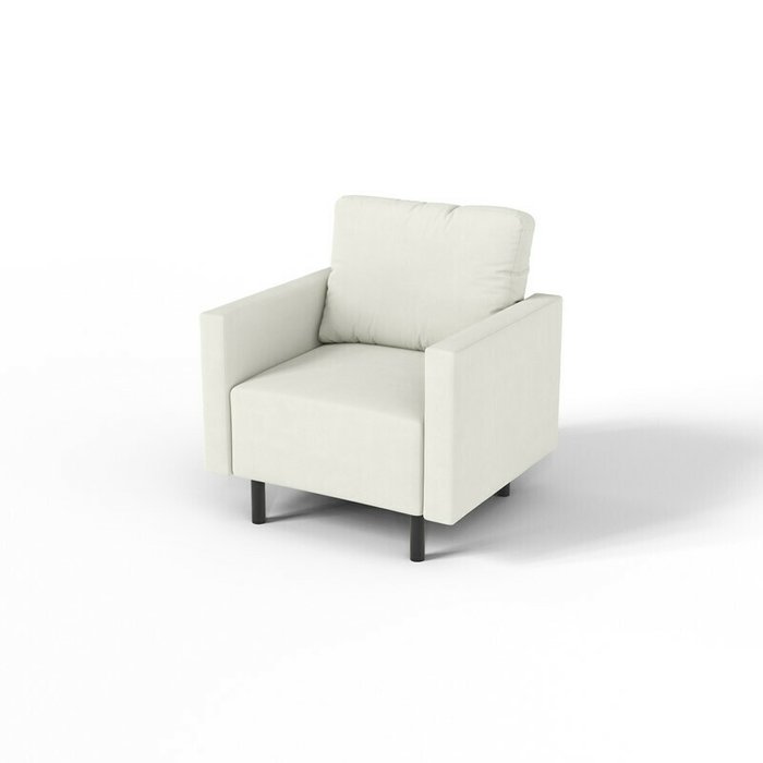 Кресло Сканди белого цвета