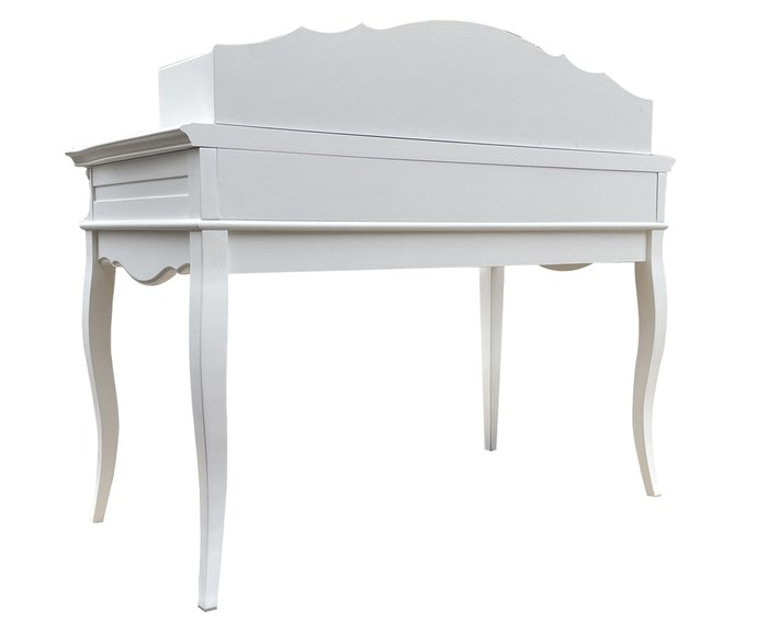 Стол письменный с бюро белого цвета в стиле прованс - лучшие Письменные столы в INMYROOM