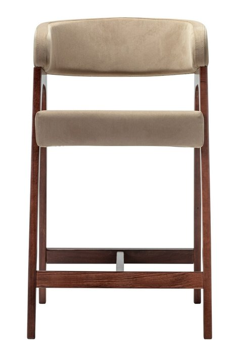 Полубарный стул Baxter бежевого цвета - купить Барные стулья по цене 17490.0