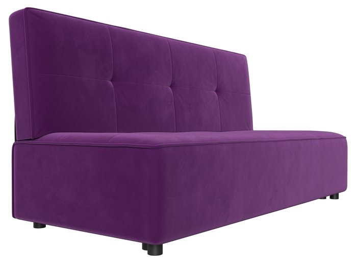 Прямой диван-кровать Зиммер фиолетового цвета - лучшие Прямые диваны в INMYROOM