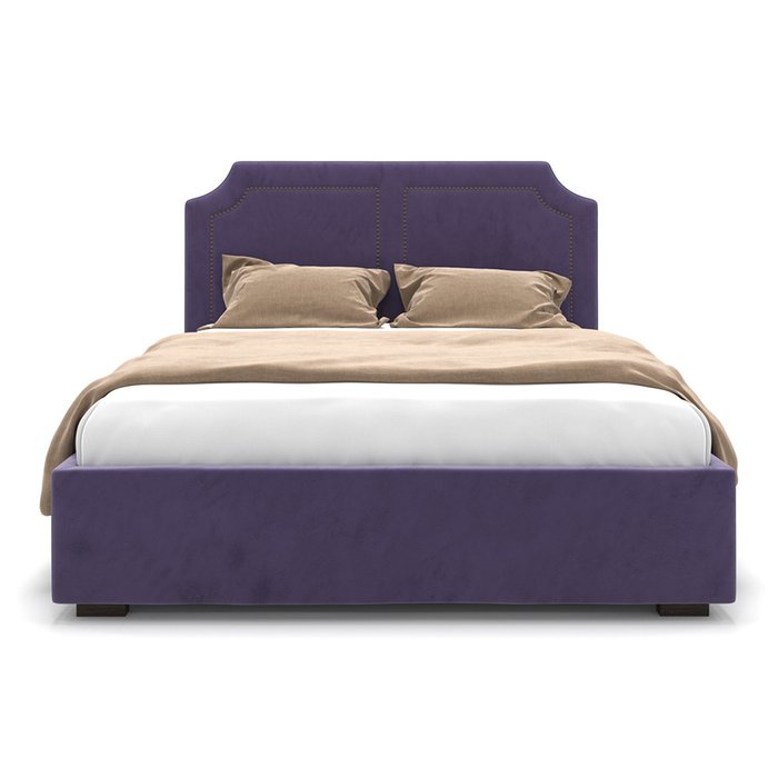 Кровать Kimberly фиолетового цвета 140х200 - купить Кровати для спальни по цене 57900.0