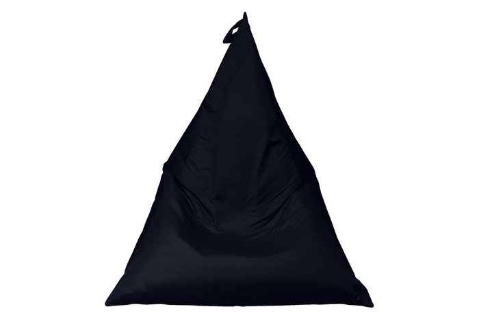 Пуф-пирамида черного цвета - купить Бескаркасная мебель по цене 4500.0