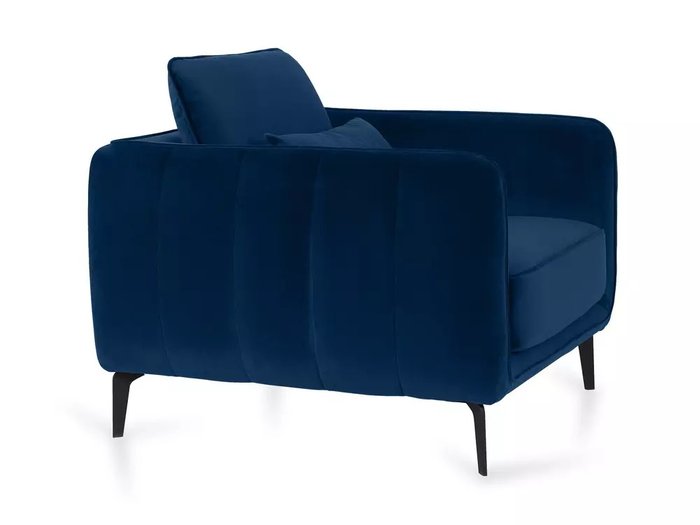 Кресло Amsterdam темно-синего цвета - лучшие Интерьерные кресла в INMYROOM