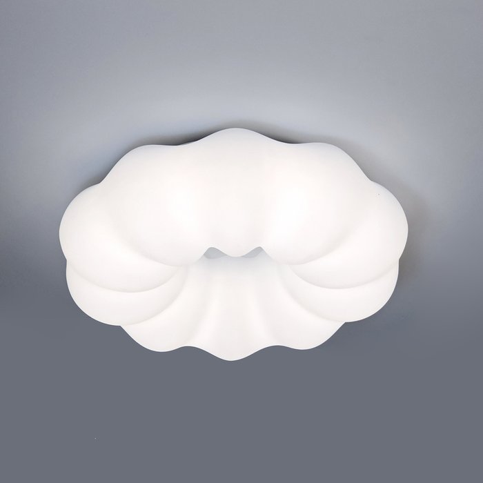 Потолочный светильник с пультом Zortes белого цвета - купить Потолочные светильники по цене 39560.0