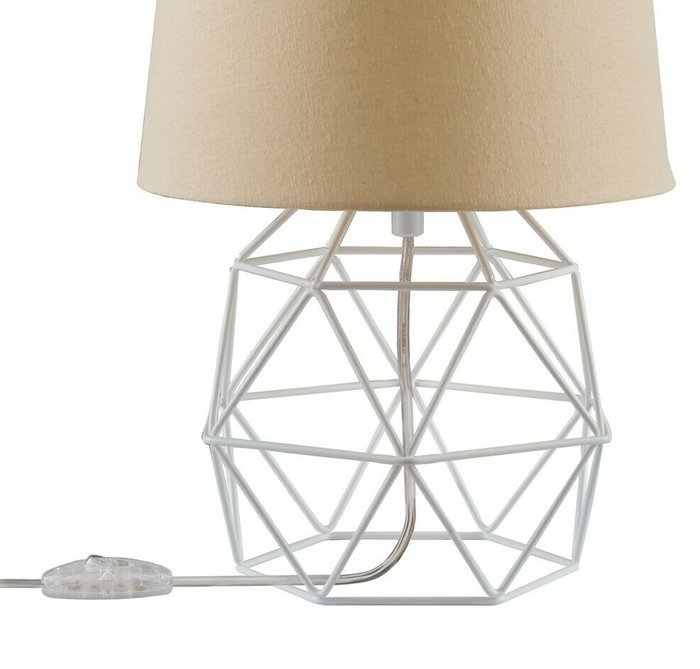 Настольная лампа Cloud с бежевым абажуром - купить Настольные лампы по цене 5600.0