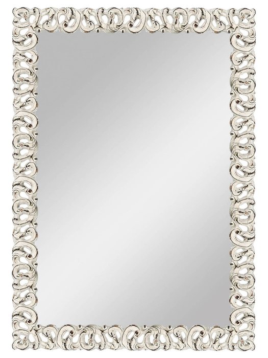Настенное Зеркало "Белый Неаполь" - купить Настенные зеркала по цене 9990.0