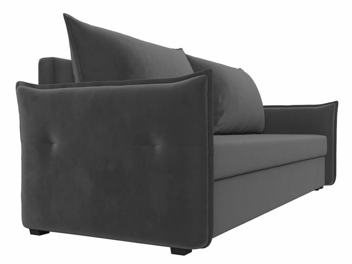 Диван-кровать Лига 004 темно-серого цвета - лучшие Прямые диваны в INMYROOM