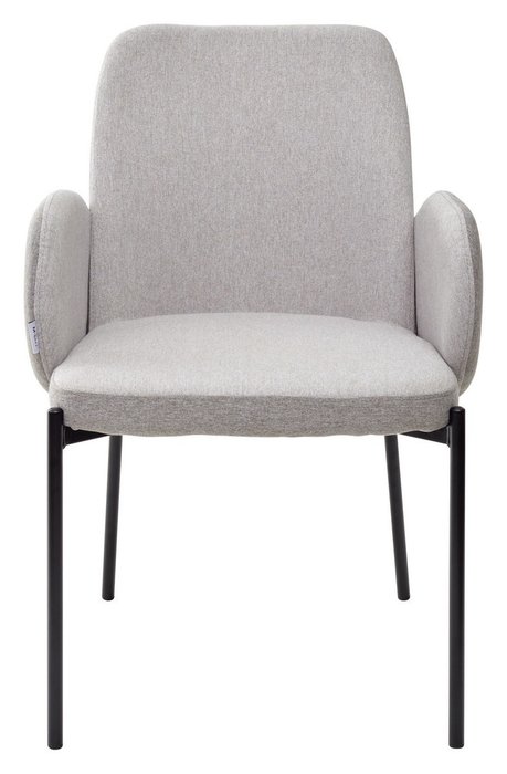 Стул Nikki светло-серого цвета - лучшие Обеденные стулья в INMYROOM