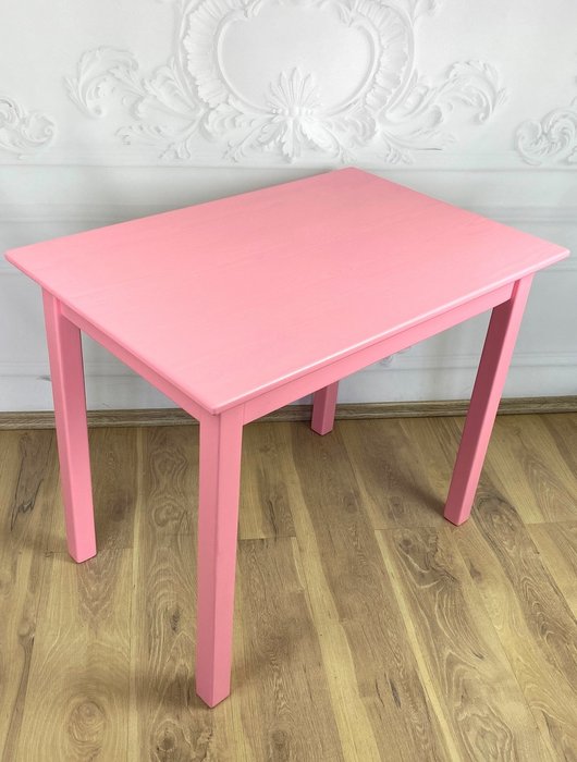 Стол обеденный Классика розового цвета - купить Обеденные столы по цене 8080.0