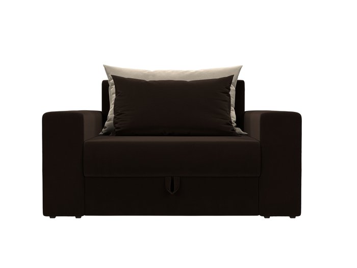 Кресло-кровать Мэдисон темно-коричневого цвета - купить Интерьерные кресла по цене 24990.0
