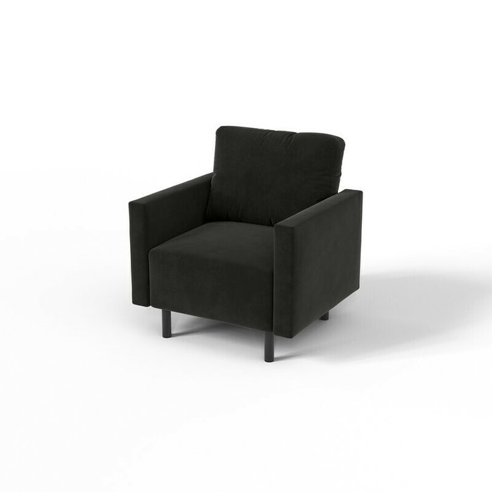 Кресло Сканди черного цвета