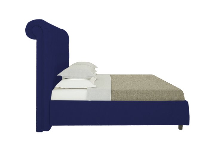 Кровать "Sweet Dreams" Велюр Синий 180х200 - купить Кровати для спальни по цене 102000.0