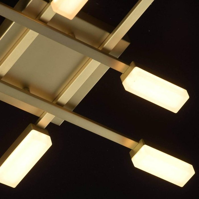 Потолочная светодиодная люстра De Markt Этингер  - лучшие Потолочные люстры в INMYROOM