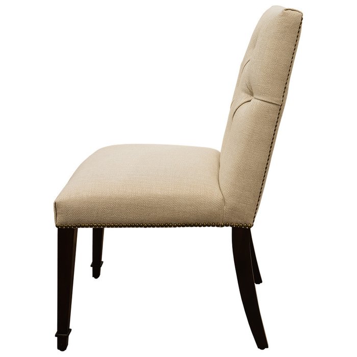 Стул с мягкой обивкой Mestre бежевого цвета - лучшие Обеденные стулья в INMYROOM