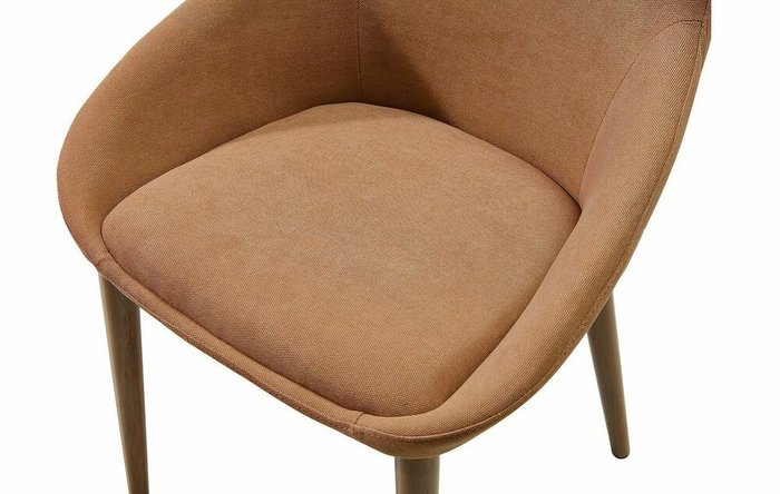 Обеденный стул Liam коричневого цвета - лучшие Обеденные стулья в INMYROOM
