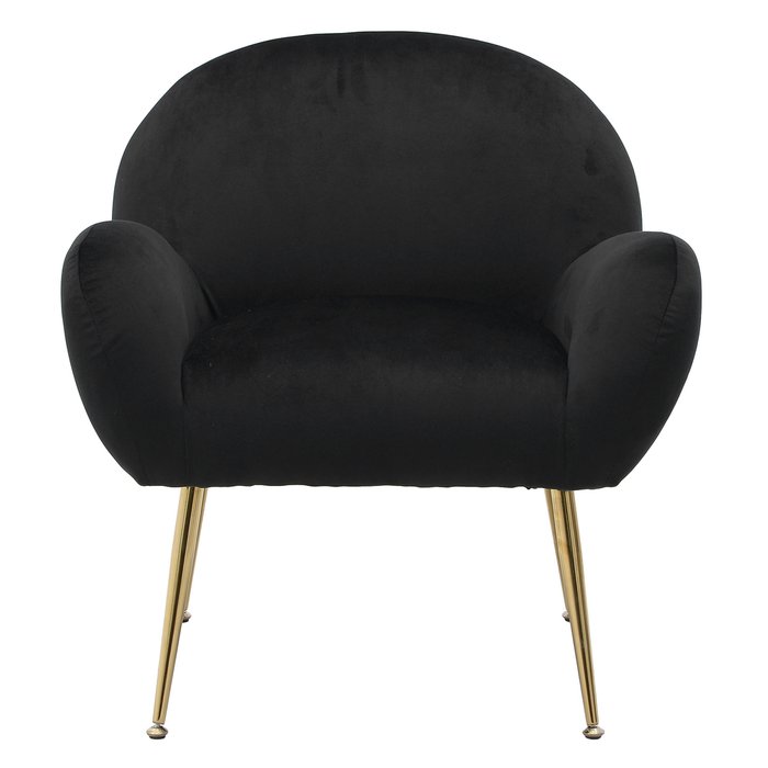 Кресло черного цвета - купить Интерьерные кресла по цене 37880.0