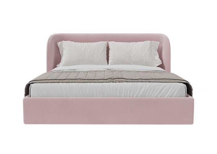 Кровать Classic 180х200 розового цвета с подъемным механизмом - купить Кровати для спальни по цене 109900.0