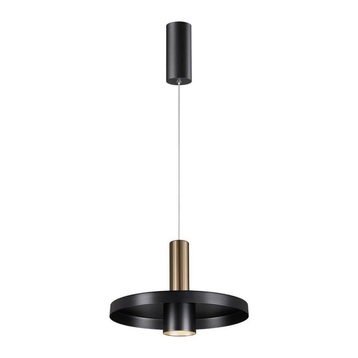 Подвесной светильник Alba 358984 (алюминий, цвет черный) - лучшие Подвесные светильники в INMYROOM