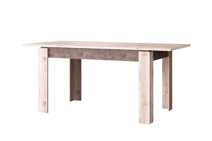 Обеденный раздвижной стол Jazz бежевого цвета - купить Обеденные столы по цене 14399.0