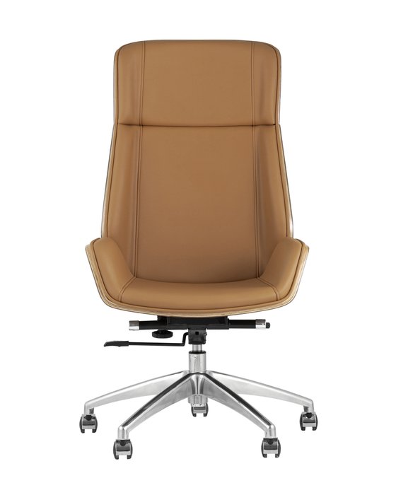 Офисное кресло Top Chairs Crown коричневого цвета - лучшие Офисные кресла в INMYROOM
