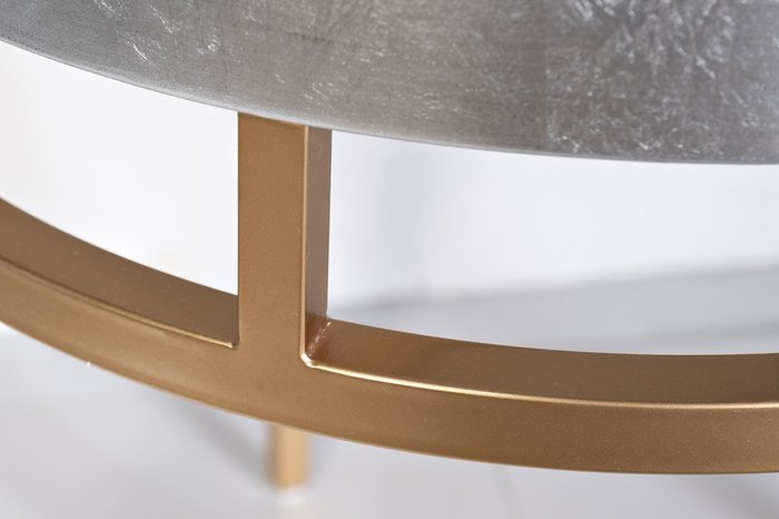 Стол кофейный Futuro серебристого цвета  - лучшие Кофейные столики в INMYROOM