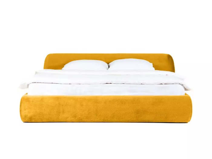 Кровать Sintra 180х200 желтого цвета без подъёмного механизма - купить Кровати для спальни по цене 84240.0