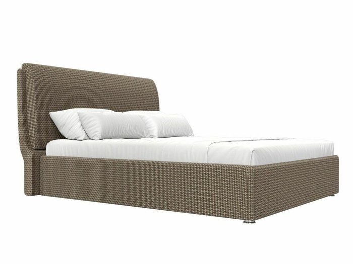 Кровать Принцесса 180х200 бежево-коричневого цвета с подъемным механизмом - лучшие Кровати для спальни в INMYROOM
