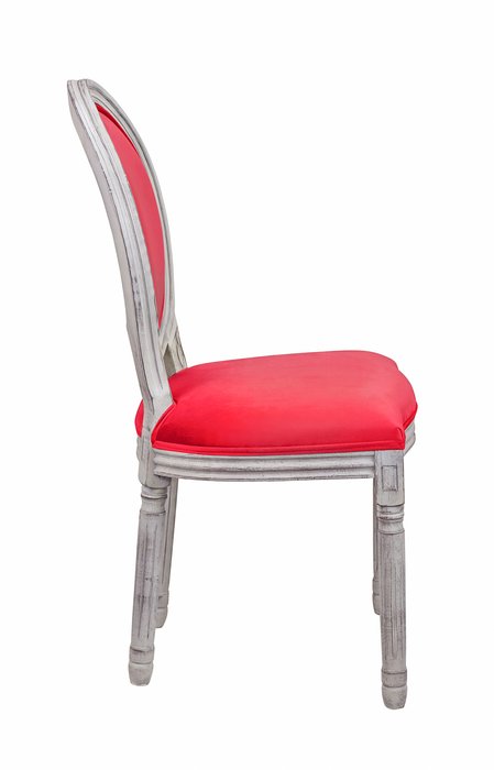 Интерьерный стул Volker original red красного цвета - лучшие Обеденные стулья в INMYROOM
