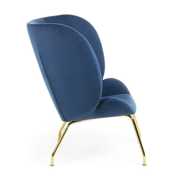  Кресло Vernen темно-синего цвета - купить Интерьерные кресла по цене 97990.0
